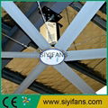 24ft Big Wind Industrial Poultry Farm Commercial Ceiling Fan 4