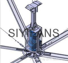 24ft Diameter Commercial Large Industrial Size Fan