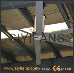 24ft Big Wind Large Coverage Area HVLS Fan