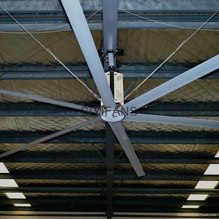 Shanghai SIYI 16FT Energy Saving Large Coverage Industrial HVLS Fan 3