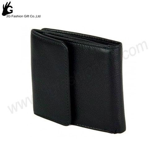 Men's Wallets Money Clip Carteira Bi-Fold Wallet 2