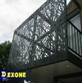 All kinds of aluminum /metal laser cut fence patterns or custom-made panels supp 1