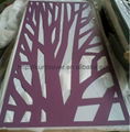 Laser cut metal garden screens as decoration outdoor screen 1