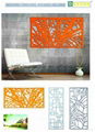 Laser cut metal garden screens as decoration outdoor screen 2