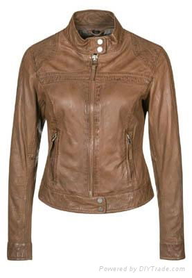 Ladies Leather  Fashion Jacket
