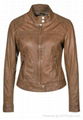 Ladies Leather  Fashion Jacket 1