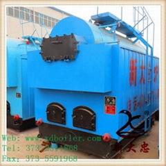 1T High quality grate steam boiler horizontal activity