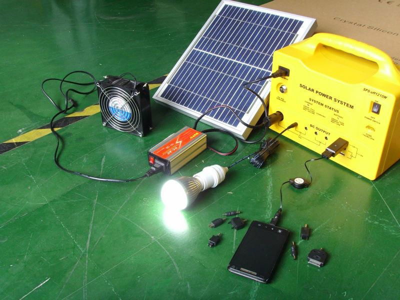 Solar system portable high efficiency solar power generator  2