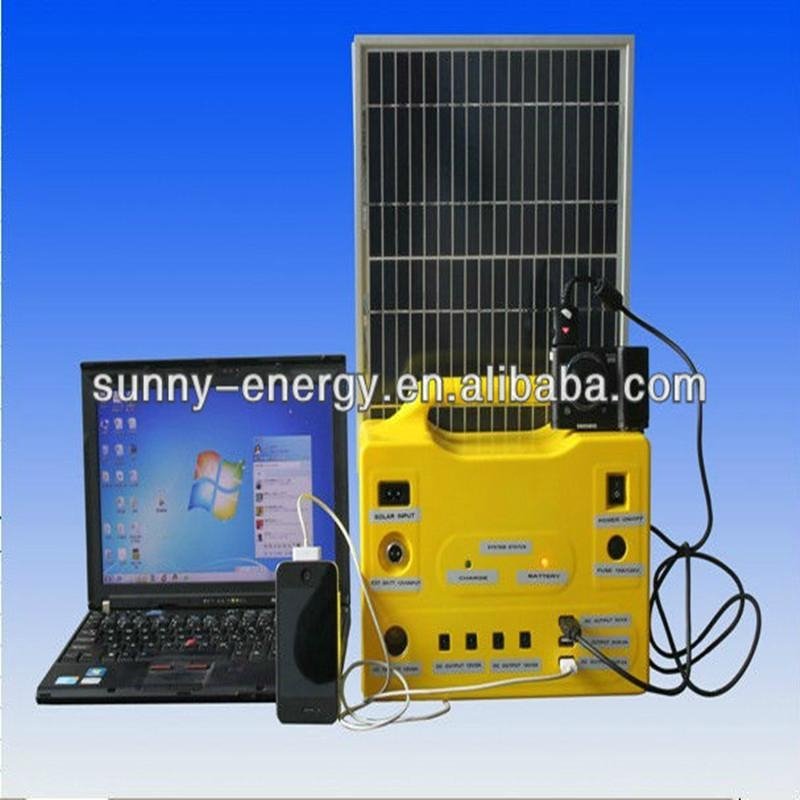 DC 12V OEM protable solar generator 4