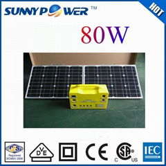 DC 12V OEM protable solar generator