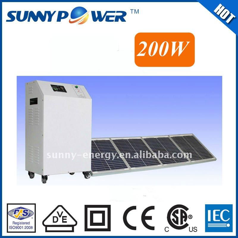 Dongguan factory direct low price portable solar generator for home use 2