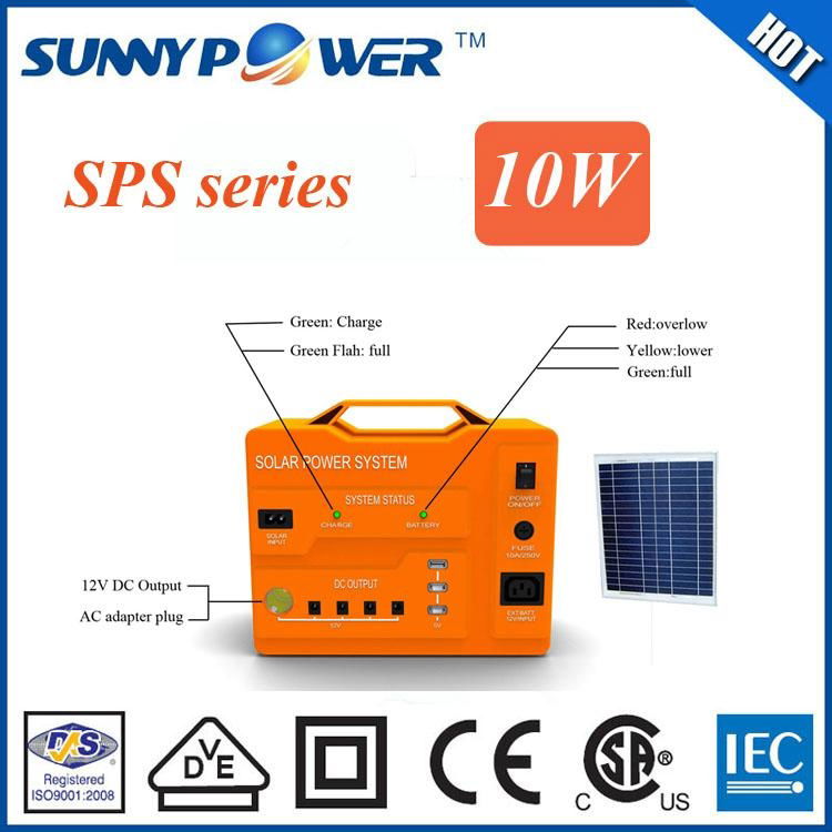 solar energy small portable solar power system/ solar generator for light, cellp