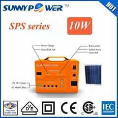 solar energy small portable solar power system/ solar generator for light, cellp