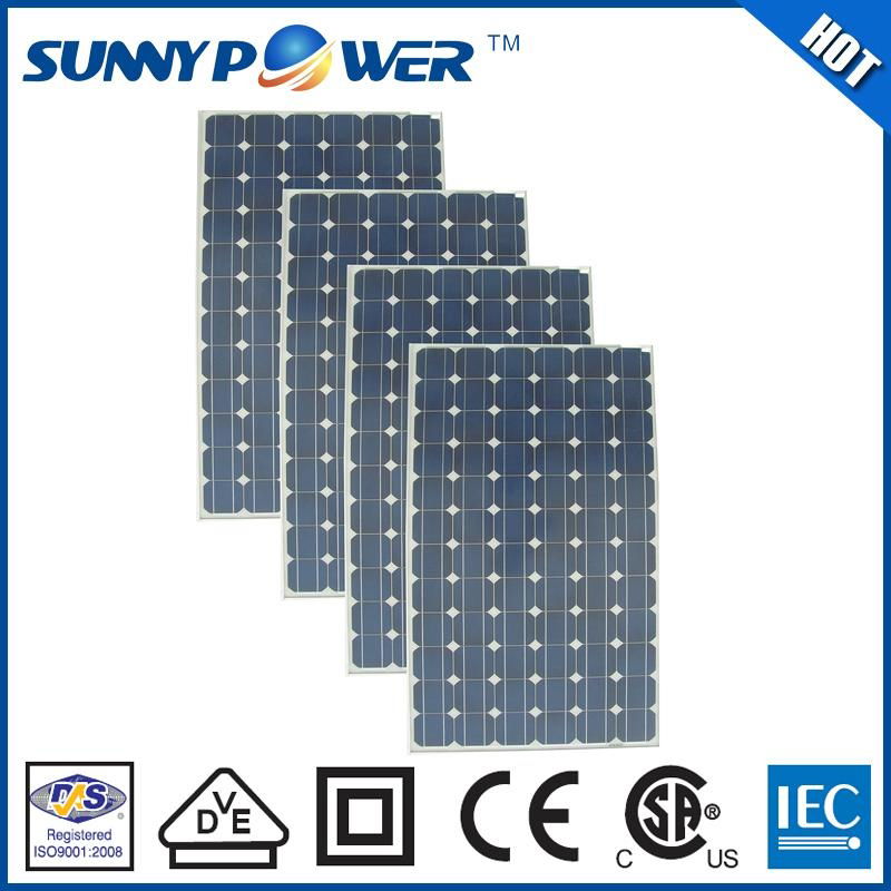 120w mono pv solar panel with aluminium frame  4