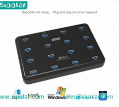 Multinational Industrial Level 16 Ports USB HUB