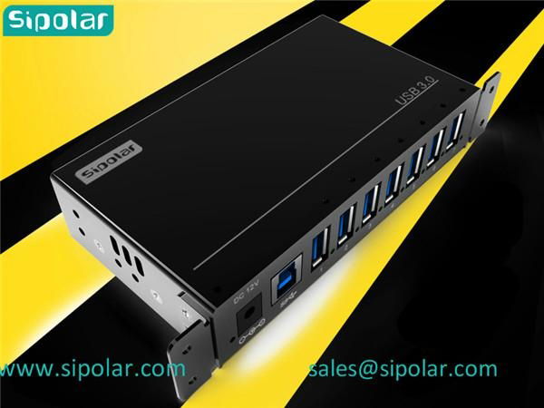 Port USB 3.0 Hub Max Transfer Speed up To 5 Gbps 2