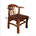 碳化木餐椅 4