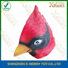 angry red bird mask fullhead latex mask funny game character