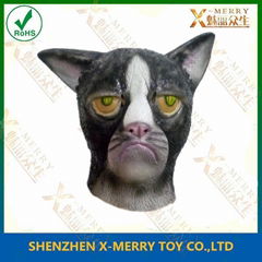 curious cat quick animal cosplay halloween dressup mask