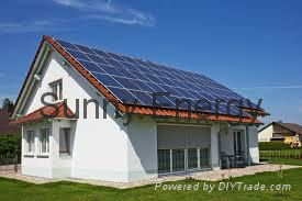 Solar Project off-grid 24v1000w solar energy system solar panel solary inverter  3