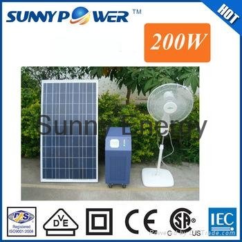 100w solar power system for home appliances portable solar power system dongguan 2