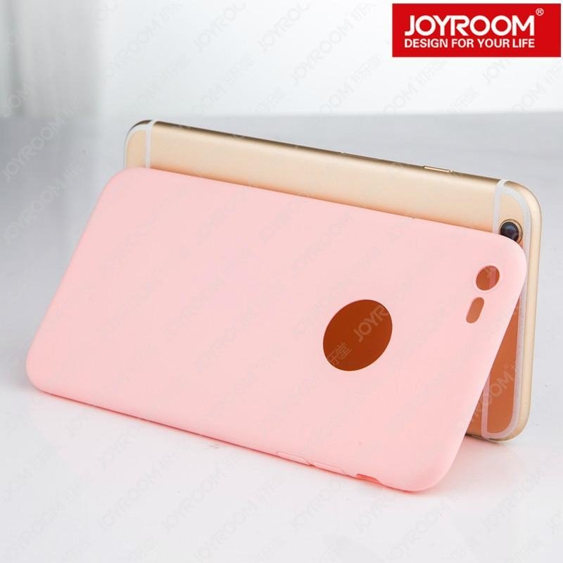 for iphone6 mobile cover macaron phone case TPU phone case 4