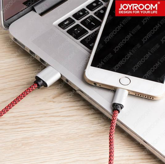 JOYROOM high speed USB nylon charging line mobile phone data cable 2