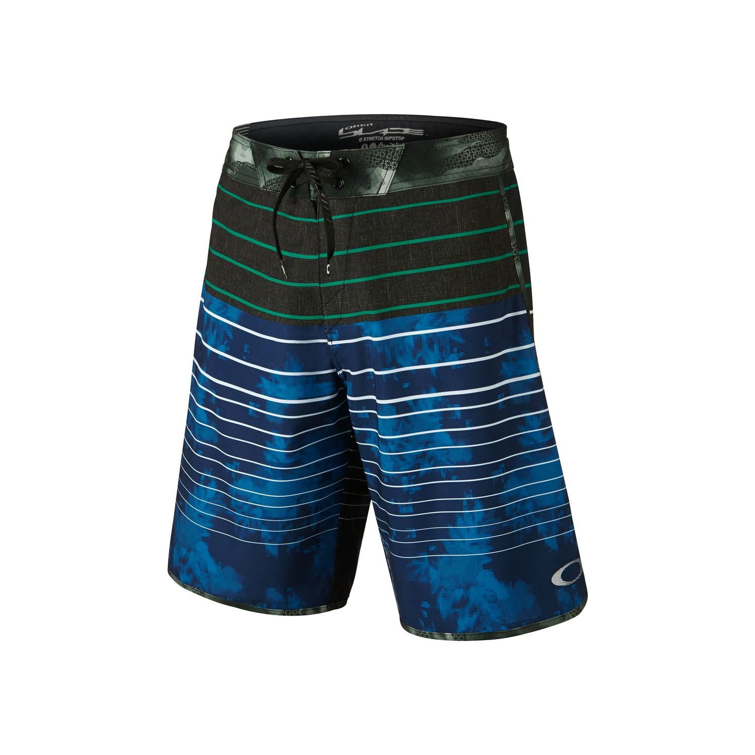 OEM men's swim trunk in striated colors   2