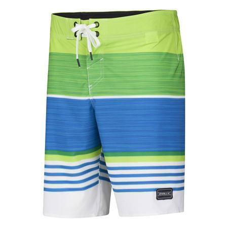 Fashionable boardshorts with striated colors, for men, 2015