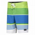 Fashionable boardshorts with striated