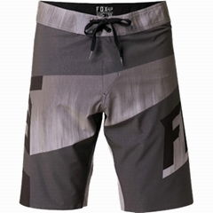 Geometric pattern board shorts for men,