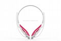 Stereo Bluetooth V4.0 MP3 player sporty neckband bluetooth headset 5