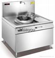 Commercial Induction Cooker with single head and single pot 2