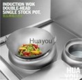 Commercial Induction Cooker-Double-head and Single-stock Pot 2