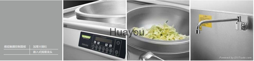 Commercial Induction Cooker-big wok 3