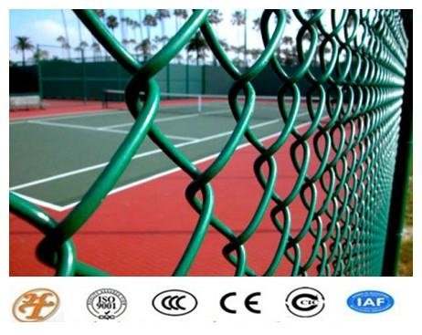 Haotian High Quality PVC Coated Chain Link Fence Hot Sale