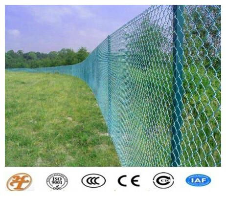 Haotian High Quality PVC Coated Chain Link Fence Hot Sale 2