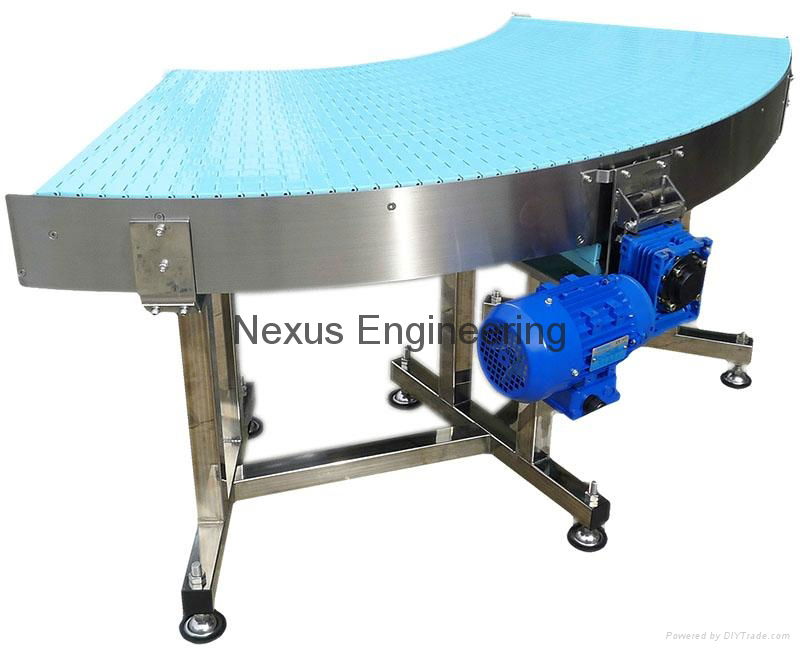 Curved conveyor 4