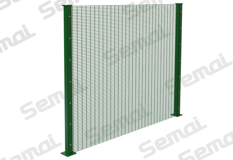 358 Anti Climb Fence with Flanged Base Type