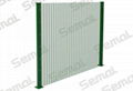 358 Anti Climb Fence with Flanged Base