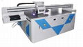 Large new format uv flatbed inkjet glass printer 1