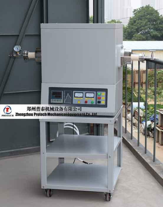 High temperature (1600C) single zone tube furnace 4”