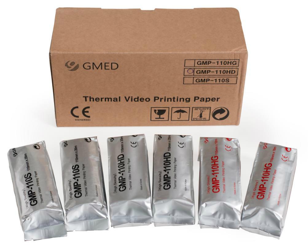 ultrasound thermal paper GMP110HG GMED (Korea Manufacturer