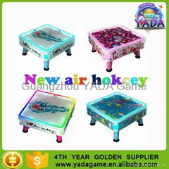 New design 4 styles air hockey table game machine for kids