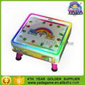Coin operated colorful forest air hockey