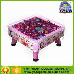 Pink princess 4 person air hockey