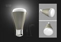 Professional oem&odm Aluminum&Plastic 220-240V/50-60Hz E27 Led Light Bulb in She 1