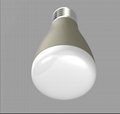 Professional oem&odm Aluminum&Plastic 220-240V/50-60Hz E27 Led Light Bulb in She 2