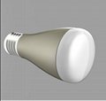 Professional oem&odm Aluminum&Plastic 220-240V/50-60Hz E27 Led Light Bulb in She 3