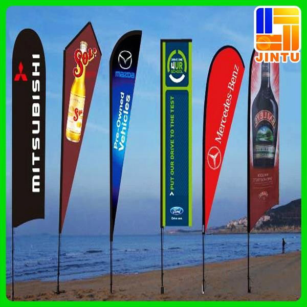 Promotion flying beach flag 5